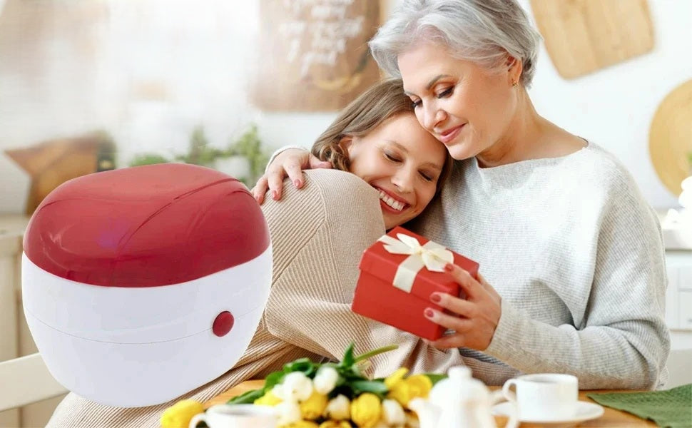 Automatic Denture Cleaning Case – Portable Sonic Filter Box to Clean Retainers, Braces, and Dentures with Zero Effort