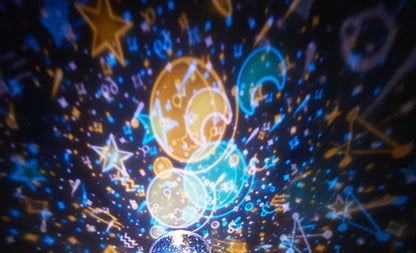 Adorable Rabbit Projector Night Light with Music– Ocean-Themed Sleep Lamp for Kids & Baby Gifts
