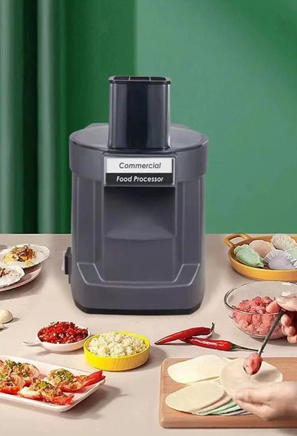 Commercial Vegetable Cutting Machine – Automatic Slicer, Shredder, and Dicer for Carrots, Potatoes, and More, Perfect for Fast Professional Kitchens