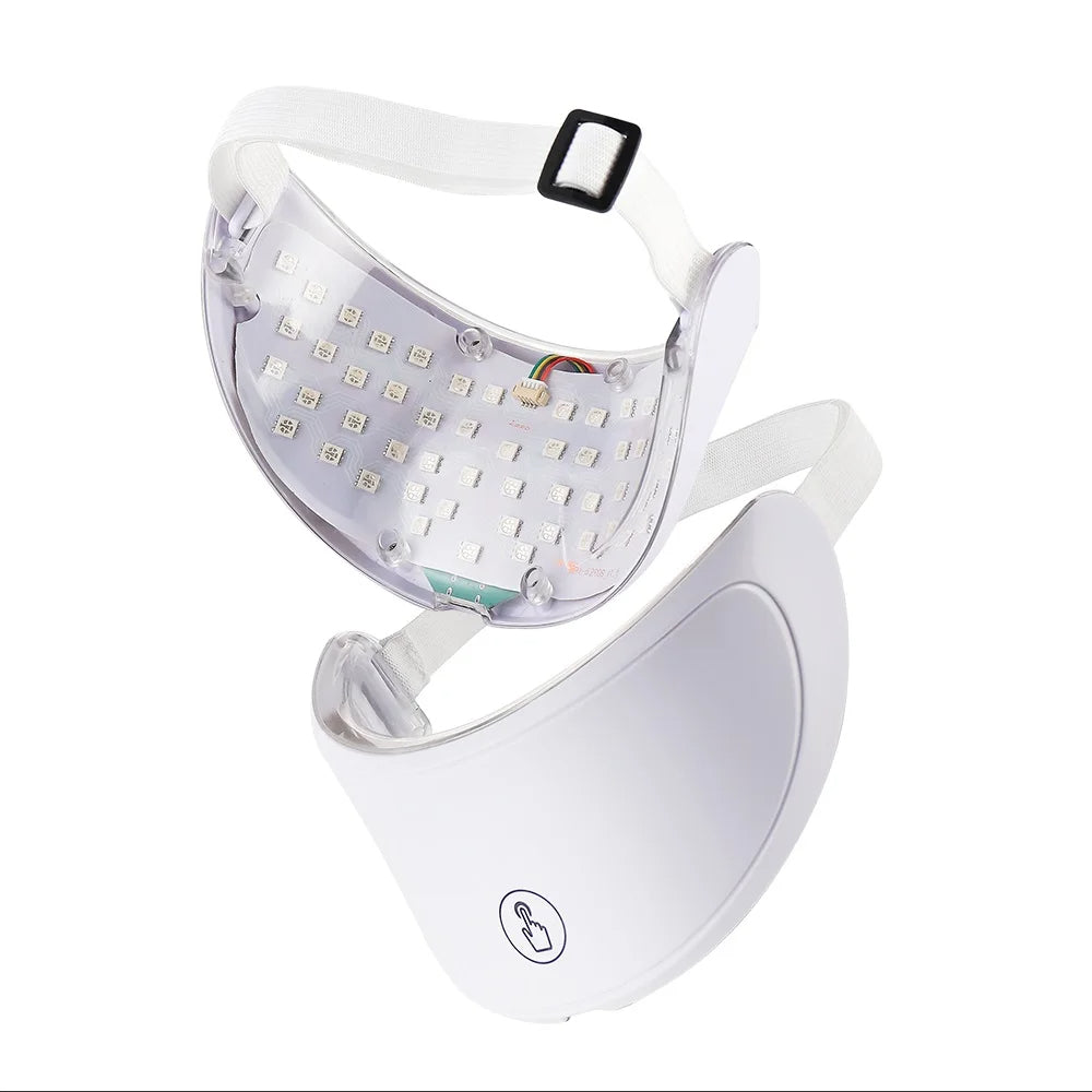 LED Neck Lift Mask Device – Anti-Wrinkle Photon Therapy Skin Tightening Beauty Tool for Rejuvenation, Firming & Neckline Care