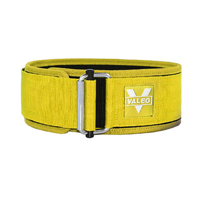 Weightlifting Belt Gym Support - Adjustable Lumbar Support Belt with Metal Buckle, Strength Training Accessory for Squats Deadlifts Workout