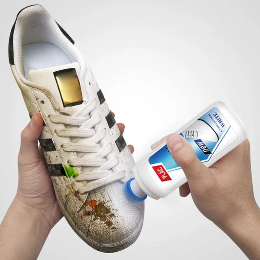 Deep Clean White Leather Shoe Canvas Sneaker Cleaner Polish
