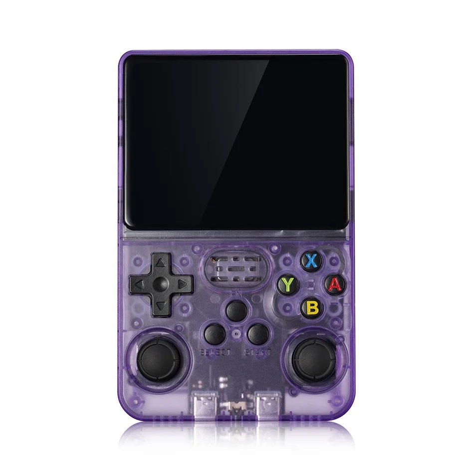 Retro Handheld Game Console - Portable 3.5 Inch IPS Screen Gaming Device with 64GB Storage, Classic Gaming Experience