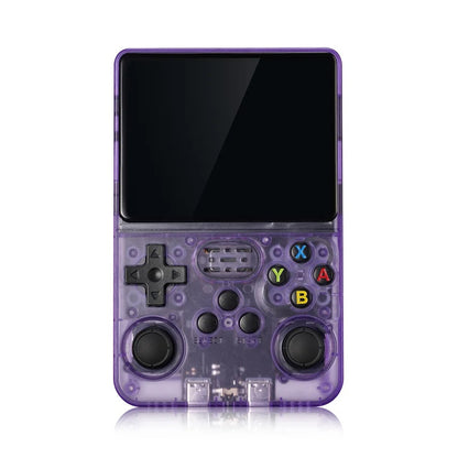 Retro Handheld Game Console - Portable 3.5 Inch IPS Screen Gaming Device with 64GB Storage, Classic Gaming Experience