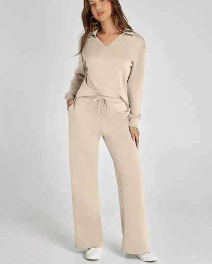 Constituent Women's 2 Piece Sets Outfits Casual Long Sleeve Sweatsuits Sets (Same as in the video)