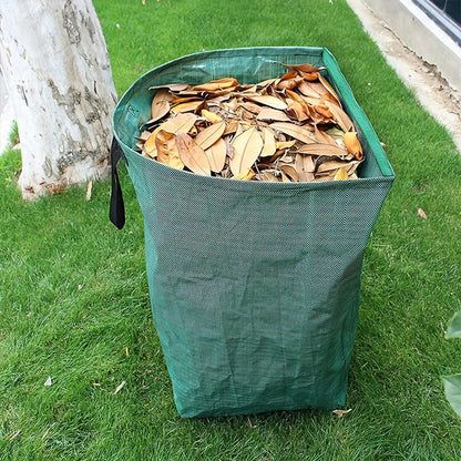 Heavy-Duty Garden Leaf Collection Bag – Reusable PP Yard Waste Disposal Tote for Outdoor Cleanup, Tree Leaves & Lawn Debris