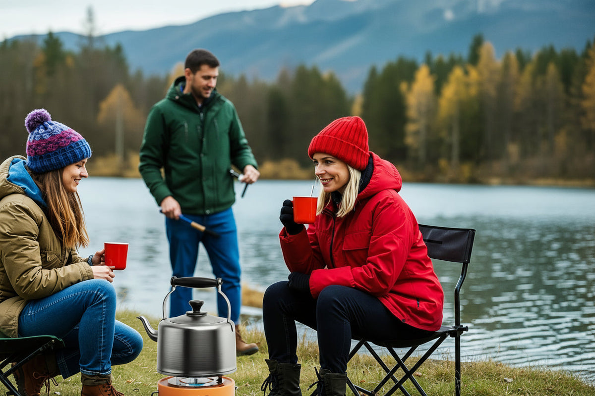 Propane Heater Stove – 9000 BTU Portable 2-in-1 Heating & Cooking Solution for Camping, Emergencies & Outdoors