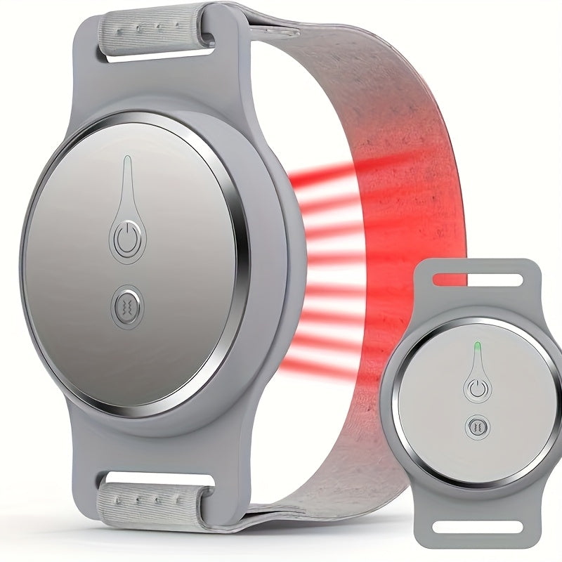 Portable Infrared Red Light Therapy Device – Wearable Cold Laser Massager for Body Pain Relief on Neck, Back & Knees