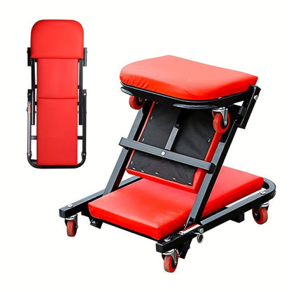 Rolling Creeper Seat & Garage Bed – 2-in-1 Ultimate Comfort & Flexibility for Car Repairs, Workshops, and DIY Mechanics
