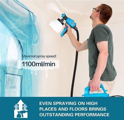 HVLP Paint Sprayer Electric Spray Gun - 800W Sprayer Gun