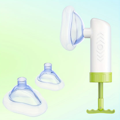 Portable Anti-Choking Device – Non-CPR Airway Suction Rescue Mask for Emergency Breathing Assistance at Home, Office, Travel, and Outdoor Use