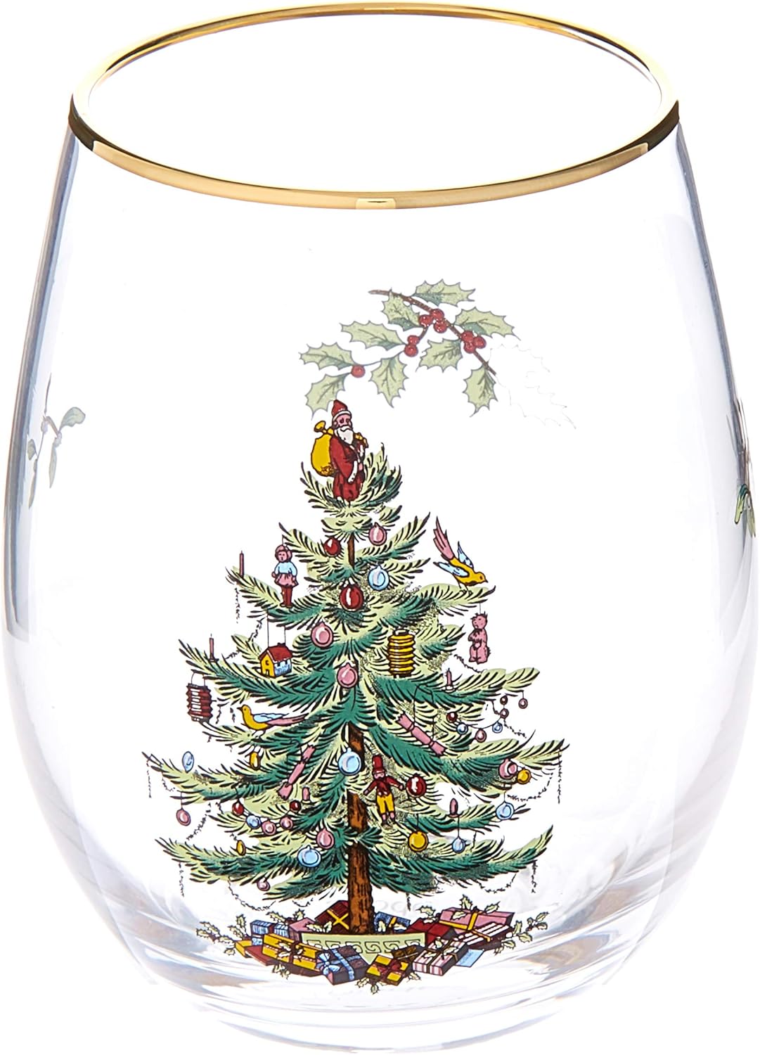 Christmas Double-Layer Glass Cup – Heat-Resistant Tree Mug for Coffee, Milk & Water, Cute Holiday Gift for Friends, Girls & Festive Kitchen Décor