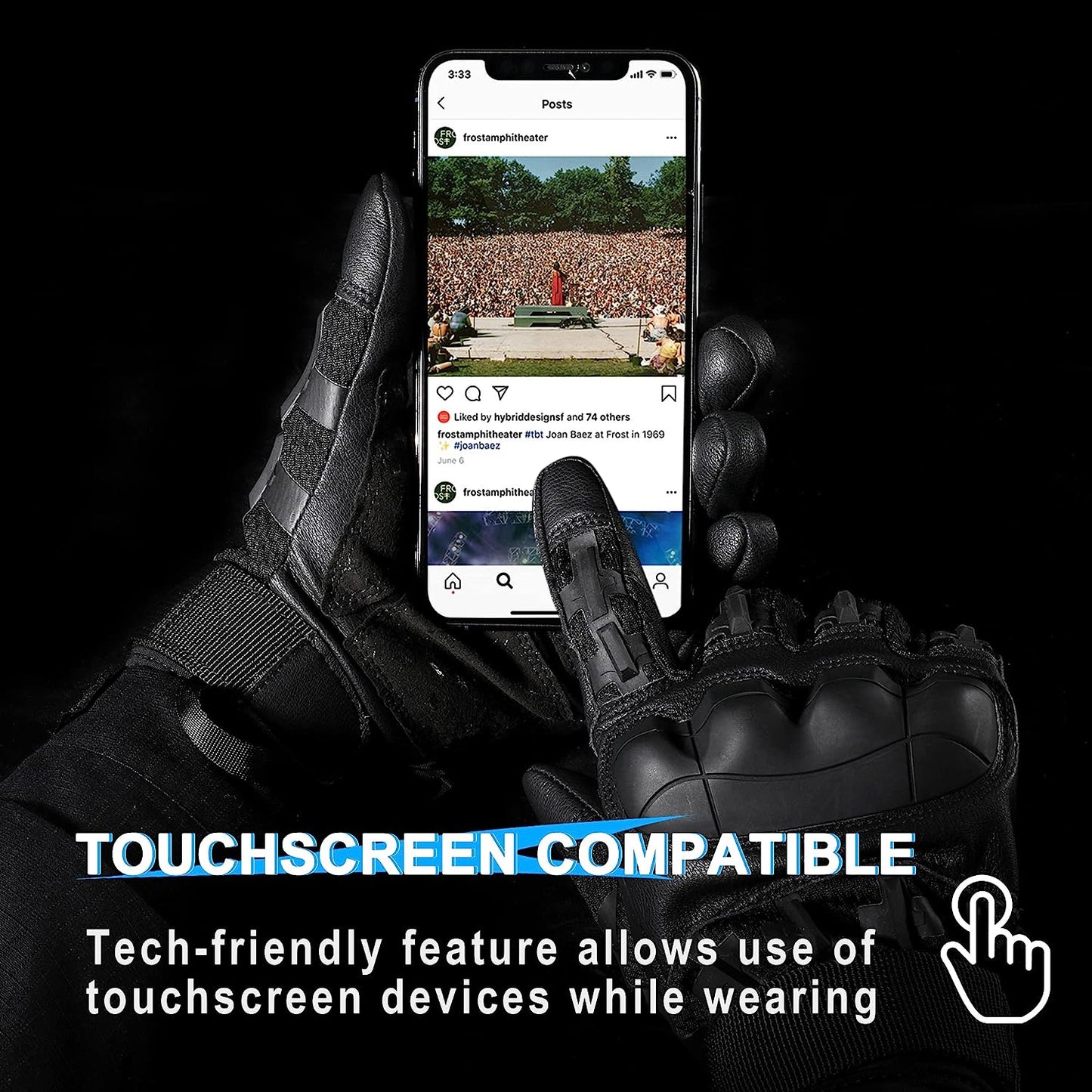 Touch Screen Tactical Gloves