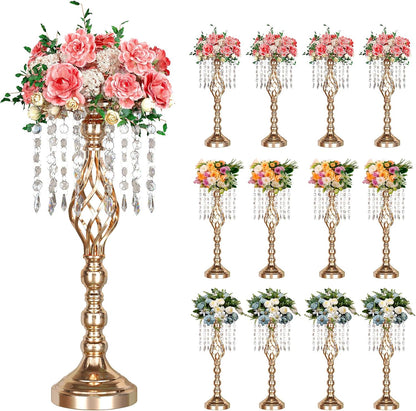 Wrought Iron Metal Stand & Tealight Candle Holder – Versatile Centerpiece for Weddings, Home Decor, Parties, and Holiday Tables