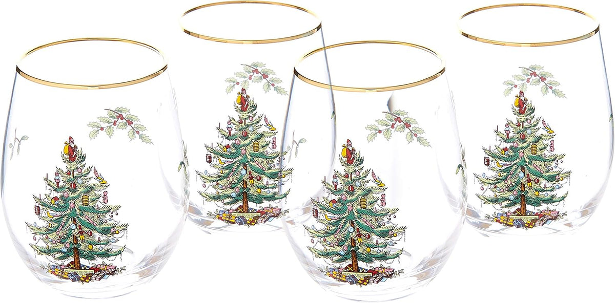 Christmas Double-Layer Glass Cup – Heat-Resistant Tree Mug for Coffee, Milk & Water, Cute Holiday Gift for Friends, Girls & Festive Kitchen Décor
