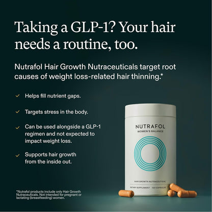 Nutrafol Women's Balance Hair Growth Supplements