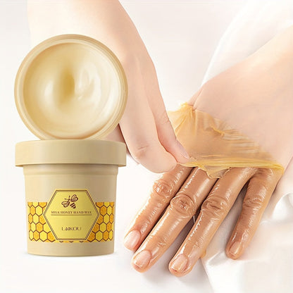 Nourishing Milk & Honey Hand Wax – Moisturizing Hand Care Treatment, Perfect for Mother's Day, Thanksgiving, and Special Occasion Gifts