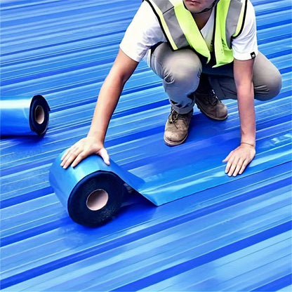 Industrial Roof Waterproof Tape – Golden Leak-Proof Membrane for RV, Iron & Roof Surface Repairs
