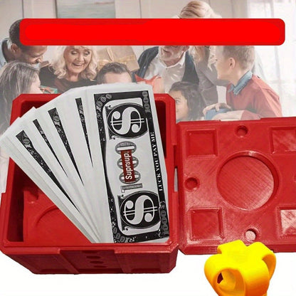 Funny Prank Screw Gift Box – 3D Printed Money Box for Cash or Card Gifts, Blue 3.15” Novelty Surprise Container