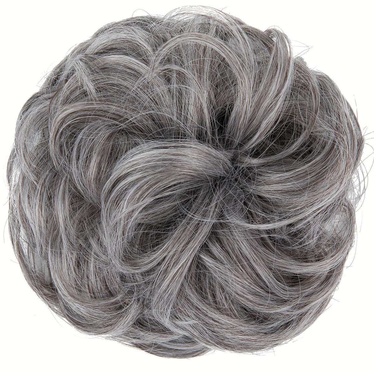 Messy Curly Hair Bun Extension – Voluminous Synthetic Elastic Chignon Scrunchie for Effortless Updo, Instant Volume & Natural-Looking Glam Hairpiece for Women