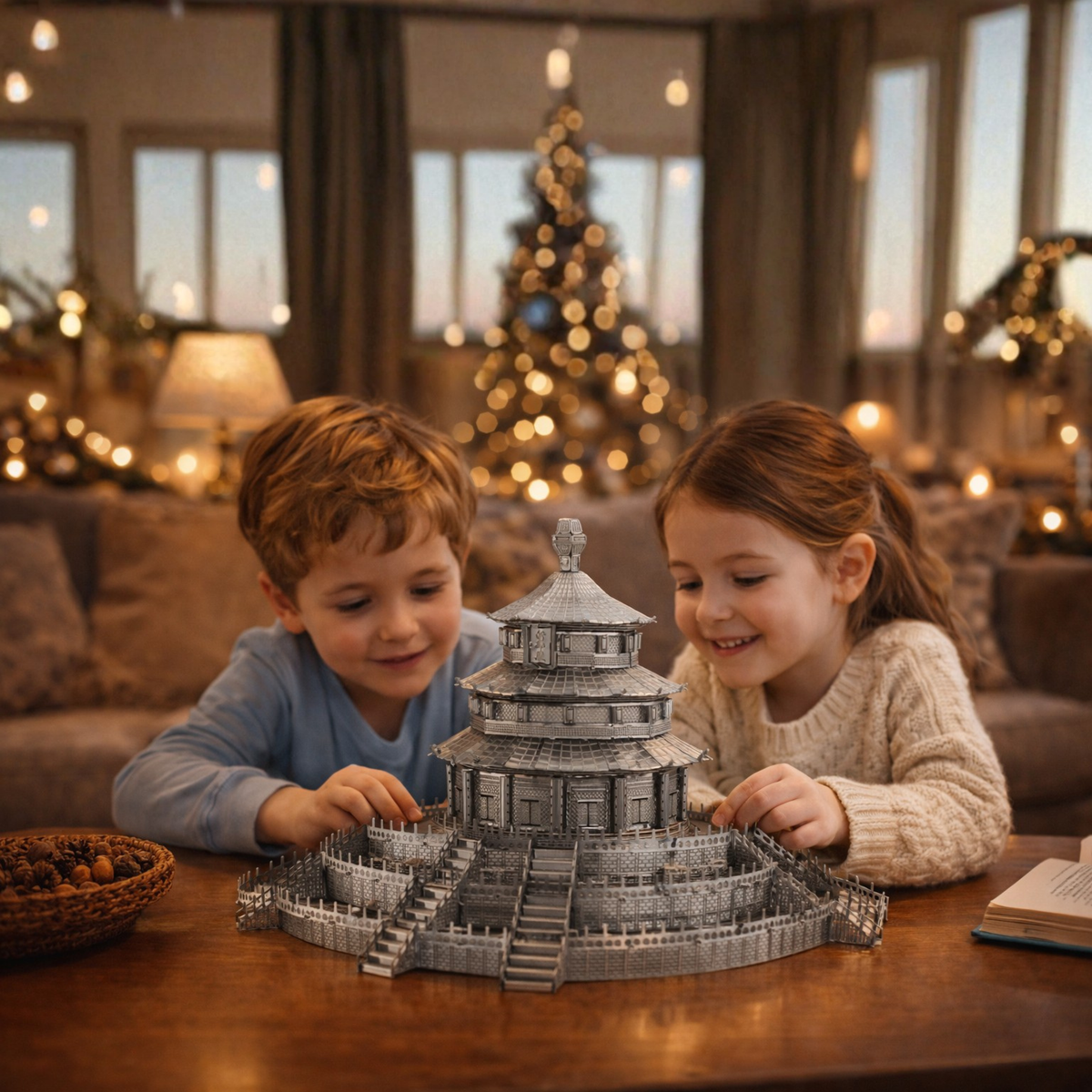 Metal Cathedral Puzzle – 3D St. Patrick’s Laser-Cut DIY Assembly Model Kit for Creative Gifts