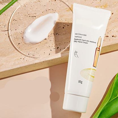 Niacinamide Hand Cream – Deep Moisturizing Repair Cream for Dry Cracked Hands, Brightening, Anti-Aging, Skin Barrier Strengthening, Long-Lasting Hydration for All-Day Comfort