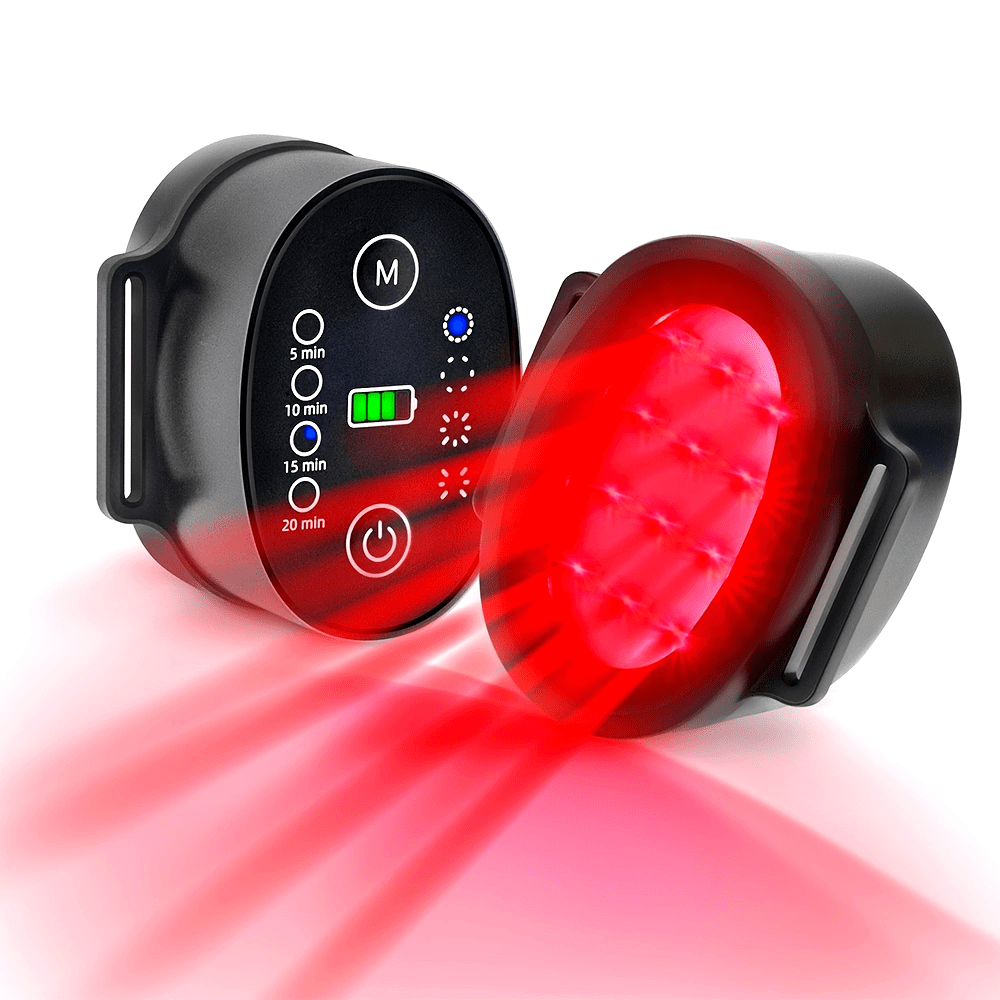USB Rechargeable Cold Laser Therapy Device for Dogs – 660nm & 850nm Deep Tissue Relief, Portable Heating Pad for Joint & Muscle Recovery