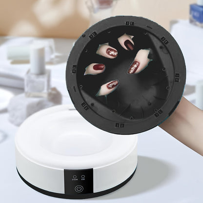 Electric Odorless UV Gel Polish Remover – Sleek Nail Steamer with Digital Display for Easy, Damage-Free Gel Removal at Home