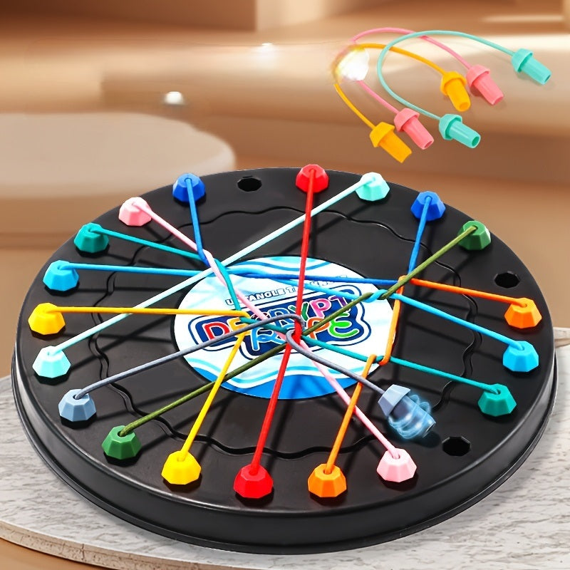 Children’s Rope Unwinding Challenge Game – Interactive Educational Toy Enhancing Logic, Focus, and Parent-Child Bonding Through Fun Hands-On Board Gameplay