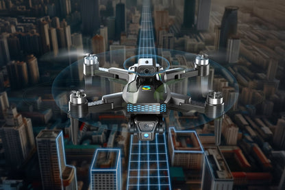GPS Drone with Camera – Foldable Long-Range Quadcopter with Follow-Me and Gesture Control