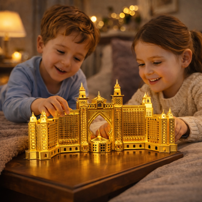 Metal Cathedral Puzzle – 3D St. Patrick’s Laser-Cut DIY Assembly Model Kit for Creative Gifts