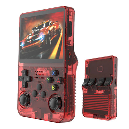 Retro Handheld Game Console - Portable 3.5 Inch IPS Screen Gaming Device with 64GB Storage, Classic Gaming Experience