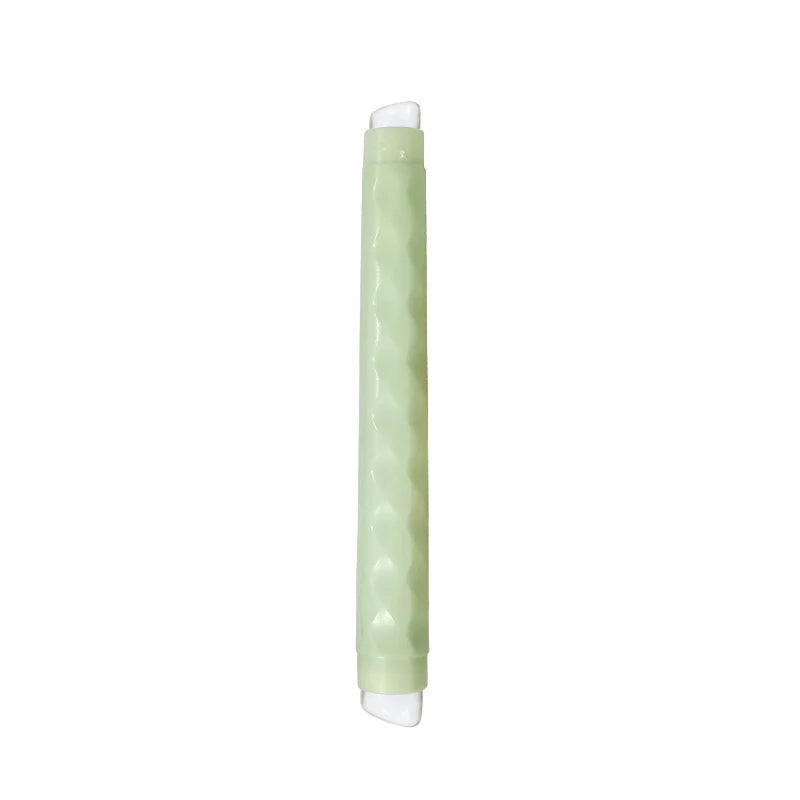 Dual-Head Silicone Lip Brush with Cover – Soft Concealer Applicator, Fingertip-Feel Makeup Brush for Precise Lipstick Blending
