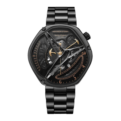 Watch Concept Female Boys Trend - Hollow Design Premium Non-Mechanical Watch for Men, Unique Stylish Timepiece for Daily Wear