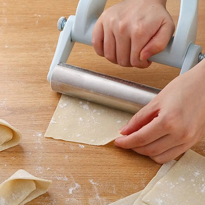 Foldable Stainless Steel Rolling Pin – Dough Roller Docker for Pastry, Pizza and Baking Kitchen Prep