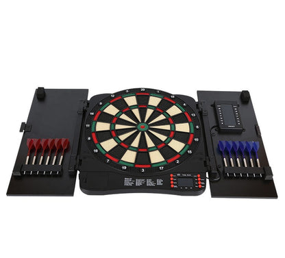 Electronic Dartboard Game with LED Lights – Multiplayer Interactive Indoor Dart Set for Family Fun, Parties, and Skill Training