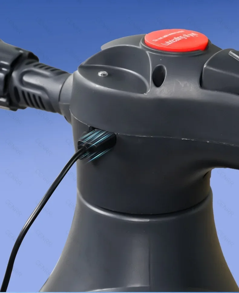 Portable Electric Snow Foam Sprayer – 2L Pro Handheld Car Wash Foam Pot with Pressure Relief Valve