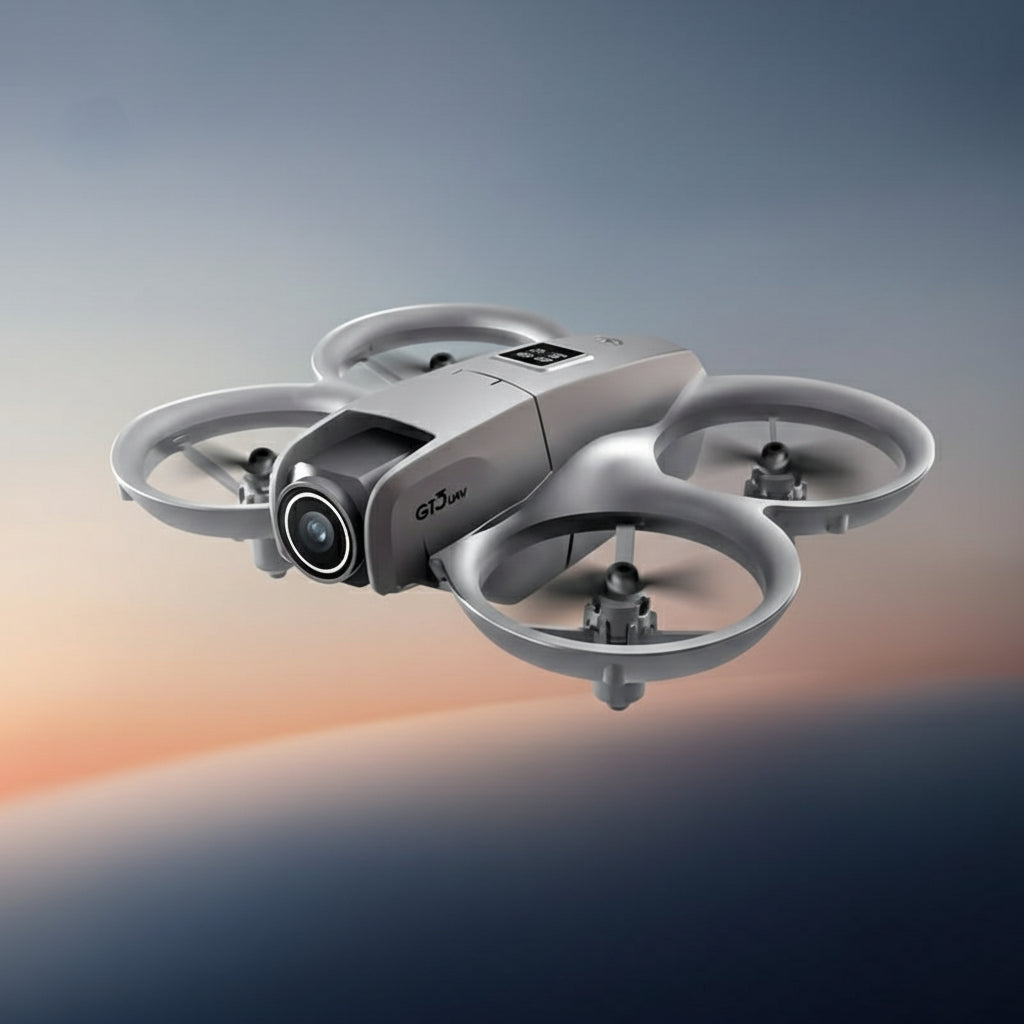 Mini Dual-Camera Drone – GT3 4K Panoramic Photography, Obstacle Avoidance, Lightweight Design with Rechargeable Battery
