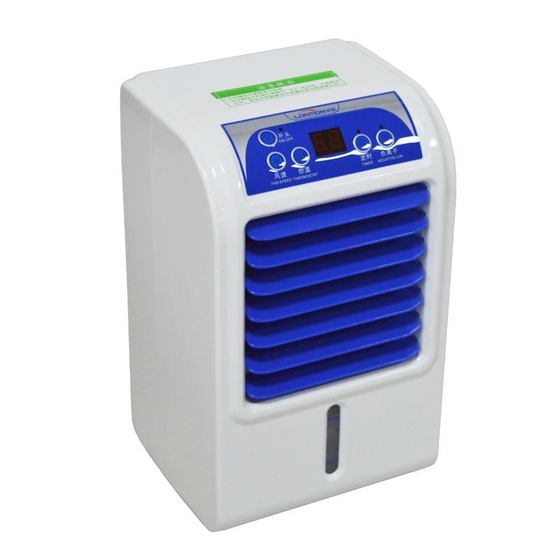 Air Conditioning Mini Air Cooler - 8W Portable Air Conditioning Room Air Cooler Small Table Fan Refrigeration Mattress