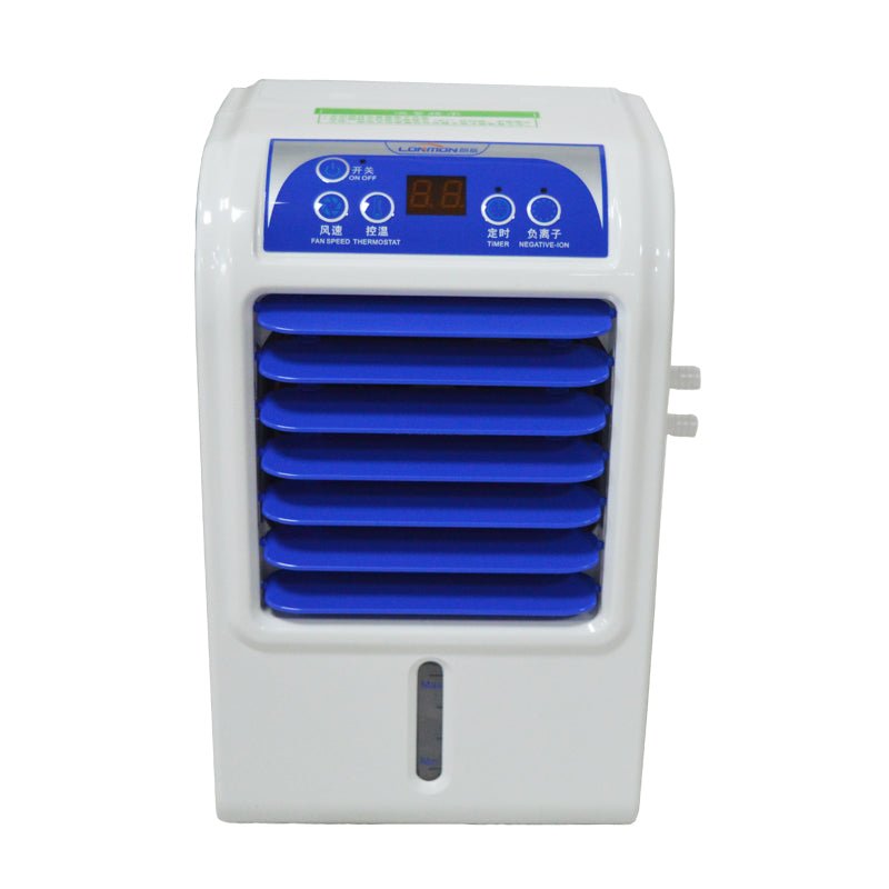 Air Conditioning Mini Air Cooler - 8W Portable Air Conditioning Room Air Cooler Small Table Fan Refrigeration Mattress