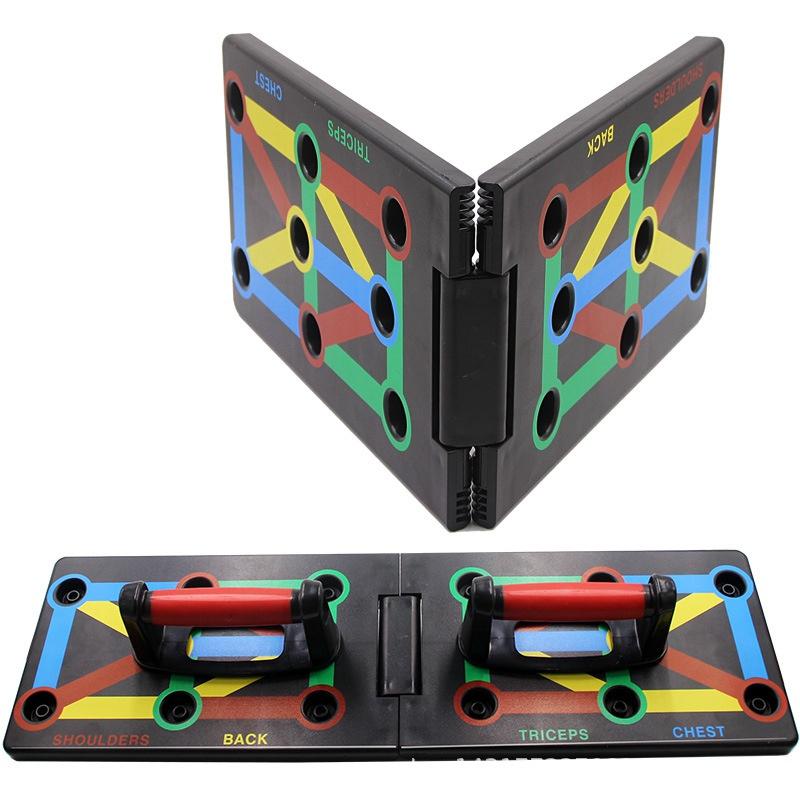 Push Up Rack Board - 9 In 1 Workout Instrument for Sculpted Upper Body