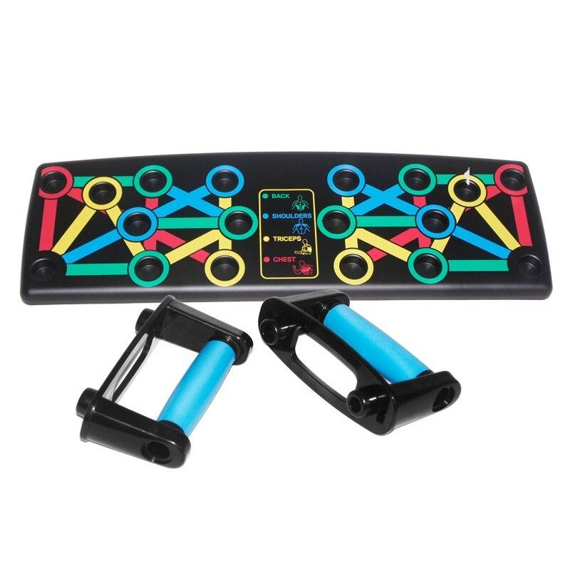 Push Up Rack Board - 9 In 1 Workout Instrument for Sculpted Upper Body