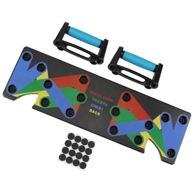 Push Up Rack Board - 9 In 1 Workout Instrument for Sculpted Upper Body