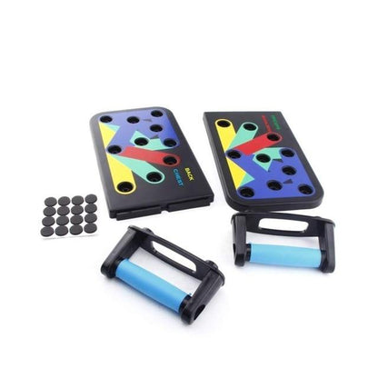 Push Up Rack Board - 9 In 1 Workout Instrument for Sculpted Upper Body