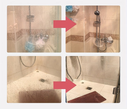 Bathroom Shower Glass Spot Remover – Professional Water Stain Cleaner for Tiles, Glass & Mirrors in Kitchens and Bathrooms