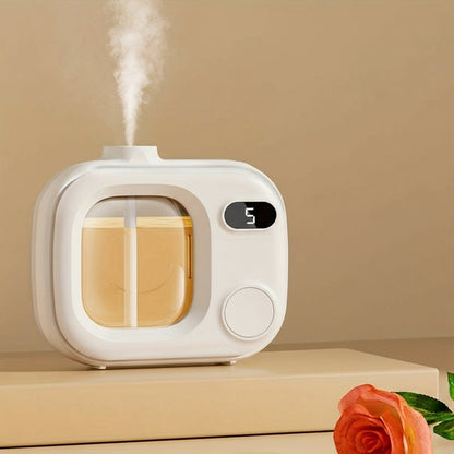 Intelligent Aromatherapy Diffuser Machine – Smart Fragrance Dispenser with 5 Timed Settings and Essential Oils for Home & Office