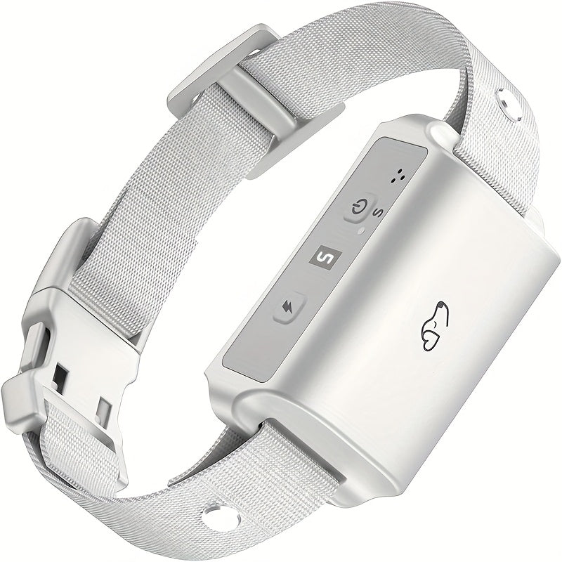 Smart Dog Bark Collar – Humane Anti-Barking Training Device with 3 Sensitivity Levels and 7 Vibration Modes for Dogs of All Sizes