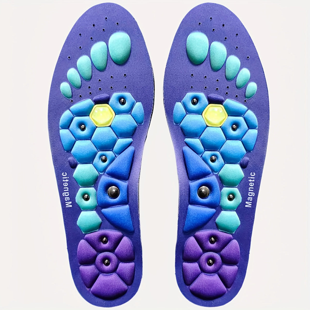 Acupoint Massage Insoles – Comfort Support Footbeds for Pain Relief, Boost Circulation, and Improve Walking Posture