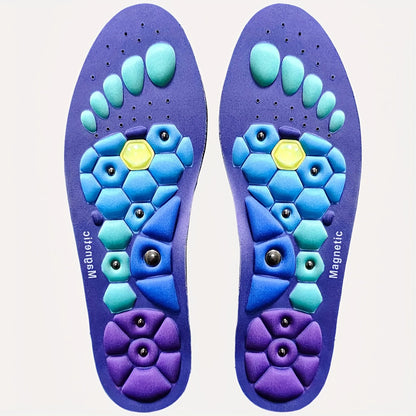 Acupoint Massage Insoles – Comfort Support Footbeds for Pain Relief, Boost Circulation, and Improve Walking Posture