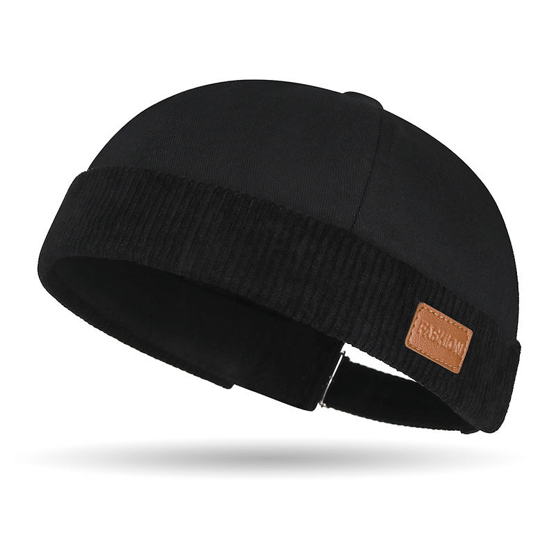 Unisex Harajuku Color-Block Sailor Cap – Trendy Japanese Streetwear Hat, Durable Polyester, Hand-Washable, Fashion Accessory for Hipster Outfits